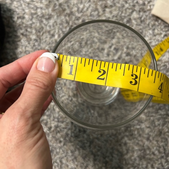 Fiesta Vintage pink ringed drinking glass replacement glassware - Picture 6 of 7